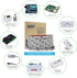 WS2811 12V Programmable 16.4ft 300 IP65 3M ALITOVE Addressable RGB LED Strip LED Pixel Strip Lights LEDs Dream Color