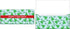 LUXPaper Currency Envelopes | 2 7/8" x 6 1/2" | Green Christmas Trees | 250 Qty | 70lb. Text