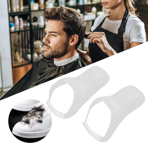1 Silicone Shoe Covers for Hairdressers - Pair of Protective Salon Footwear