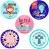 Juvale Bible Verse Sticker Roll, 1.5 in Multicolor Round Christian Stickers for Kids, 1000 Scripture Decals
