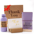 GYLACELU Set Set Employee Appreciation Gifts Box Coworker Gift Includes Vegan Leather Notebook, Insulated Bottle, Desk