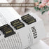 Taja 66 9 Bible Tabs for Women & Men, Laminated Bible Tabs for Study Bible, Large Print Bible Tabs for Easy Navigation