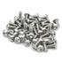 M5 x 10mm Stainless Steel Button Head Hex Socket Cap Screw - Pack of 50