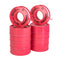 10-Pack 1/2" x 520" Professional Grade Pipe Thread Sealant 4-Mil Pink PTFE Teflon Tape for Water and Gas