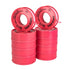 10-Pack 1/2" x 520" Professional Grade Pipe Thread Sealant 4-Mil Pink PTFE Teflon Tape for Water and Gas