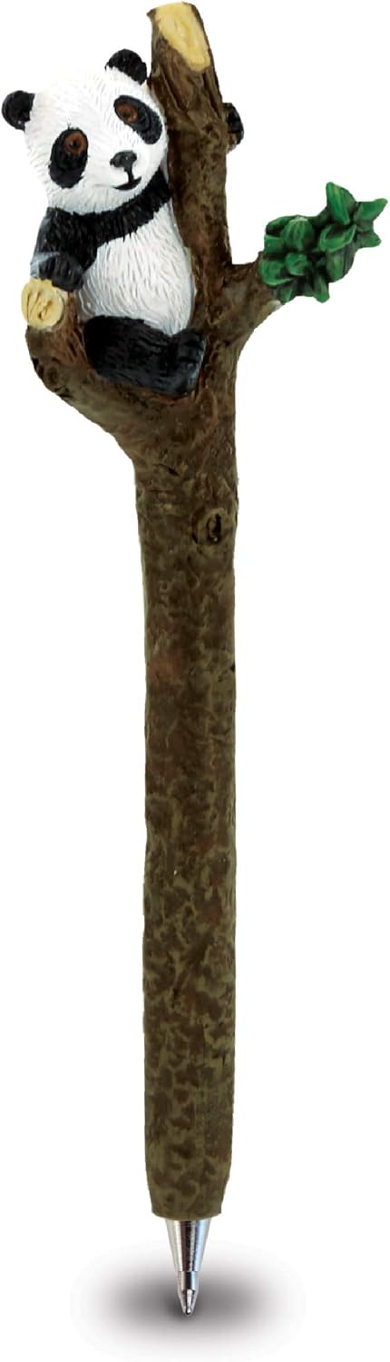 Planet Pens Panda Novelty Pen - Fun Ballpoint Pen for Kids and Adults, Colorful Wildlife Writing Instrument
