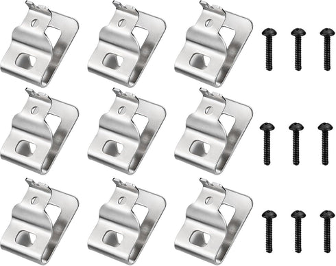 N268241 Belt Clips for Dewalt 304 Stainless Steel Drill Clips Tool Hooks, 20V Power Tools (9 Pack)