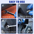 168 PCS Metric Hydraulic Grease Fittings Assortment, Grease Nipple Kit with M6, M8, M10