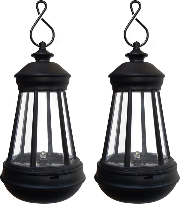 VIOYOUNS 2Pack Mini Solar Lantern Lights Replacement - Garden Decor Outdoor Lighting Decorative