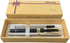 Luxury Ballpoint Pen Writing Set, Elegant Fancy Pens for Signature, 2 Extra 0.5 mm Refill, Gift Box, 2 Pens