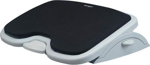 Kensington Foot Rest For Under Desk At Work, Smartfit Comfort Memory Foam Adjustable Footrest, Non-Skid Foot Stool