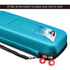 Hard Stethoscope Case, Large Carrying Case with ID Slot, Compatible with 3M Littmann/ADC/Omron/MDF Stethoscope