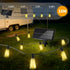 FUANXIEI ST38 33ft 3 Outdoor Solar String Lights Waterproof: Shatterproof Patio Lights - Solar Powered & USB Dual