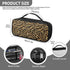 Sepetwhos Leopard Stethoscope Case Lightweight Protective Stethoscope Casewith Handle Shockproof Hard Organizer Storage