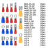 300 Pcs Electrical Connectors, Insulated Wire Cable Electrical Connectors, Fork Ring Spade Butt Quick Disconnect Crimp Terminals Lugs Set, Male/Female Wire Cable Crimp Terminals Connectors