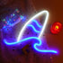 ENUOLI Surfboard Neon Signs,LED Wave Light for Bedroom,USB/Battery Powered Wall Art Night Lights,Tropical Decor Beach