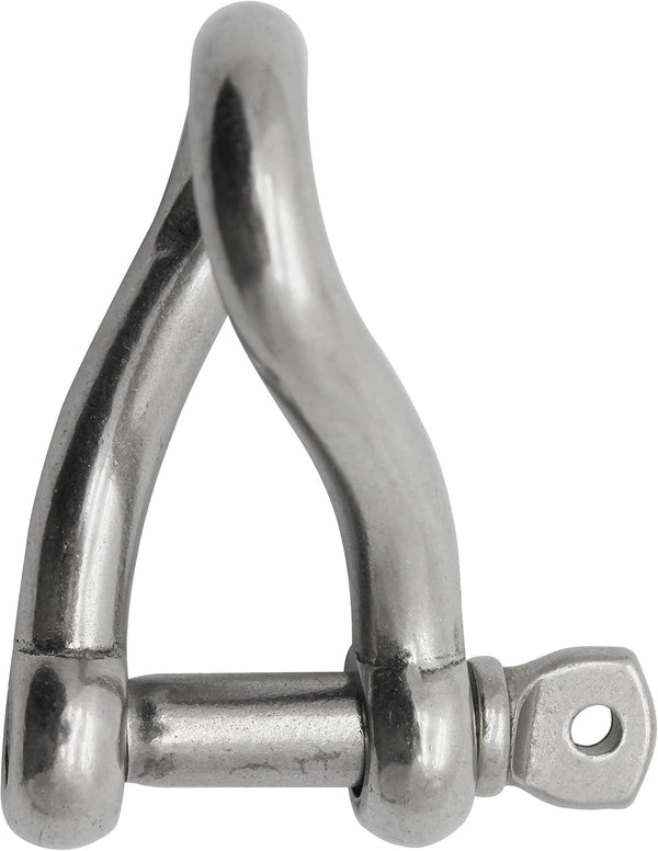 Extreme Max 3006.8216 BoatTector Stainless Steel Twist Shackle, 5/16"