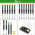 Mini Precision Screwdriver Set, 18PCS Small Magnetic Screwdriver with Tweezers & Magnetizer Flathead Phillips Pentalobe Torx Star Screwdriver Kit Tool for Repairing Eyeglass Phone Watch by Ainiv
