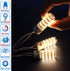 G4 T3 LED Landscape Bulbs 5W 12~24V, G4 40W 35W Halogen Equivalent,2700k Soft Warm White,Low Voltage G4 JC Bi-Pin Light Bulbs for Outdoor Deck Stair Step Path Lighting,450LM,(10Pack) by Ziomitus