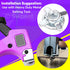 Swpeet 62Pcs M4 M5 M6 Jack Nuts with Long Needle Nose Pliers and Phillips Insert Bit for Hollow Wall Fixings