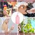 Tatoo Lash Squeeze Bottle, Safety Rinse Plastic Medical Lab Washing Bottle (2 Pink, 250ml)