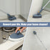 Brush,4 1 54.7'' Shower Cleaning in Tile Tub Shower Scrubber with Long Handle Stiff Bristles Sponge Brush Grout Brush
