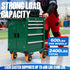 4 Inch Set 4, 2400LB, Caster Wheels, Caster of Dual Locking PU Casters Swivel Casters for Furniture, Workbench & Tool