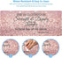 Large Gaming Mouse Pad - Long Extended XL Ergonomic Desk Pad, 31.5'' X 11.8', Proverbs 31:25, Pink Glitter Design