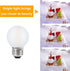Frosted E26 LED Bulb 4W, 2700K Warm White, 40 Watt Equivalent, G16.5 Edison Globe Light Bulbs, 6-Pack for Chandelier
