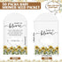 Fumete 50 Pcs Baby Shower Party Favor Baby Shower Seed Packet Baby in Bloom Kraft Bags with Window Seed Envelopes Resealable Seed Organizer Storage Bag for Gender Reveal Party, No Seed (Sunflower) by Fumete