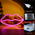 Pink Lips Neon Sign Night Lights for Bedroom LED Pink Wall Sign Party Girls Baby Kids Children Gifts Home Lips Neon
