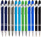 PASISIBICK 12 Pieces Ballpoint Pen with Stylus Tip, 2 in 1 Premium Metal Stylus Pen for Touch Screens, Black Ink (Pack