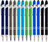 PASISIBICK 12 Pieces Ballpoint Pen with Stylus Tip, 2 in 1 Premium Metal Stylus Pen for Touch Screens, Black Ink (Pack