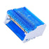 Heavy Duty Power Distribution Box Terminal Block, 4-Level Single Phase Din Rail for Electrical Engineering