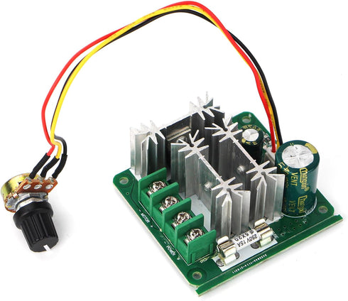 RioRand Upgraded 6V-90V 15A DC Motor PWM Speed Controller, 1PC