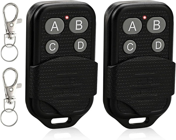 Garage Door Opener 390mhz Remote Keychain, Replacement for Genie Intellicode & Overhead Door GIT-1/ACSCTG Type 1,