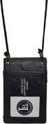 Mw561rbk Black Leather ID and Business Card Holder Neck Band