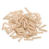 PATIKIL 1/4 Wooden Dowel Pins, 200 Pcs M6x30mm Hardwood Pegs for Crafts, Furniture, and Door Art