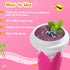 2 Pack Frozen Slushy Cup, Slushie Maker Cups, Magic Quick Squeeze Cups for Ice Cream Juice Milk Yogurt, DIY Smoothie