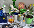 ONUPGO Garage Sale Stickers, 3/4" Round Label Yard Sale Price Stickers, Bright Neon Colors with Blank Label (2240 Pcs)