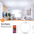 2 Pack 2700K/4000K/6500K 7 Inch 15W Closet Non-Dimmable Brightever Motion Sensor Ceiling Light Wired, Small LED Flush