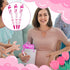 Woanger 36 Pcs Baby Shower Pens, Retractable Gel Pens, Blue or Pink Baby Shower Favors, Thank You Gifts
