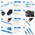 Kuject 720PCS Heat Shrink Wire Connectors Kit, Electrical Waterproof Crimp Butt Terminals, Insulated Spade Connectors
