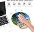 Ergonomic Mouse Pad Wrist Support Set - Cute Large Wrist Rest Pad with Non-Slip Base for Home Office Gaming