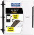 Five Star Flex Hybrid NoteBinder + Study App, 1 Inch Binder with Tabs, Customizable Cover, White