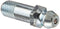 Alemite 1680-B Loose Fitting, Straight, 5/16" Hex Size, 31/32" OAL, 1/4" Male Taper (Pack of 10)