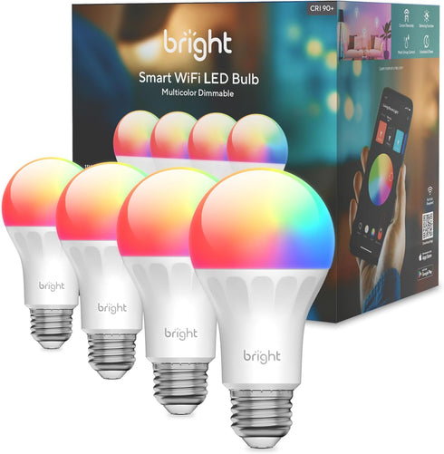 U-tec Smart Light Bulbs, 1100 Lumen, 90+CRI WiFi Mesh & Bluetooth Color