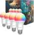 U-tec Smart Light Bulbs, 1100 Lumen, 90+CRI WiFi Mesh & Bluetooth Color
