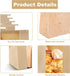 30 Pack Bread Bags for Homemade Bread Sourdough Bread Bags with Tin Strip Large Bakery Bags with Window Paper Bread