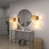 (5.7" Rattan Wall sconces, Farmhouse Wall Light Fixture, Handmade Wall Lamp Lampshade)